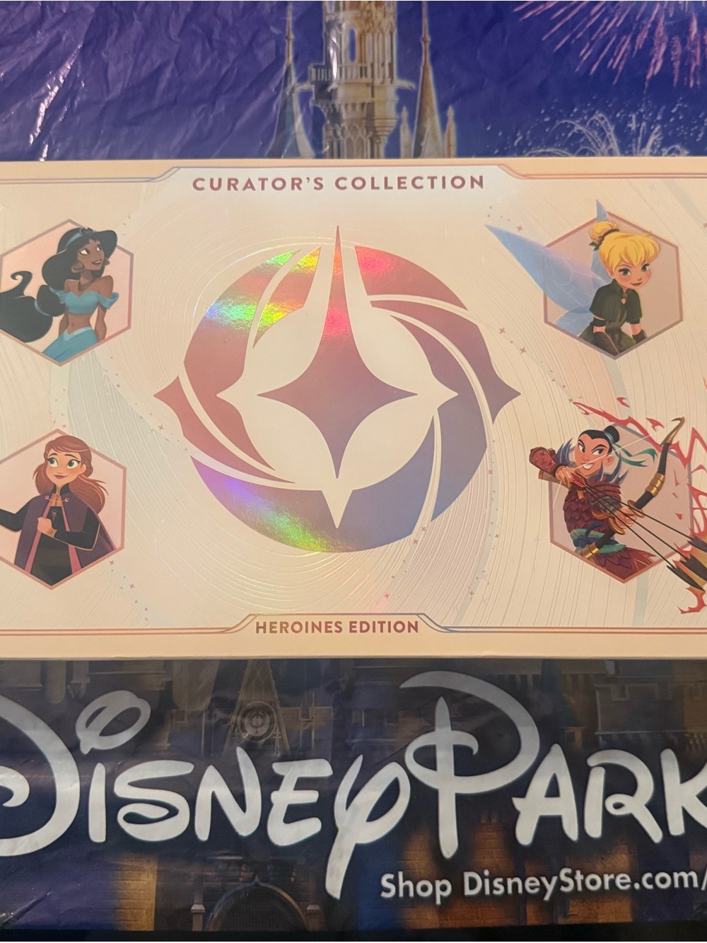 Disney Curator's Collection Heroines Edition Holographic Lorcana set